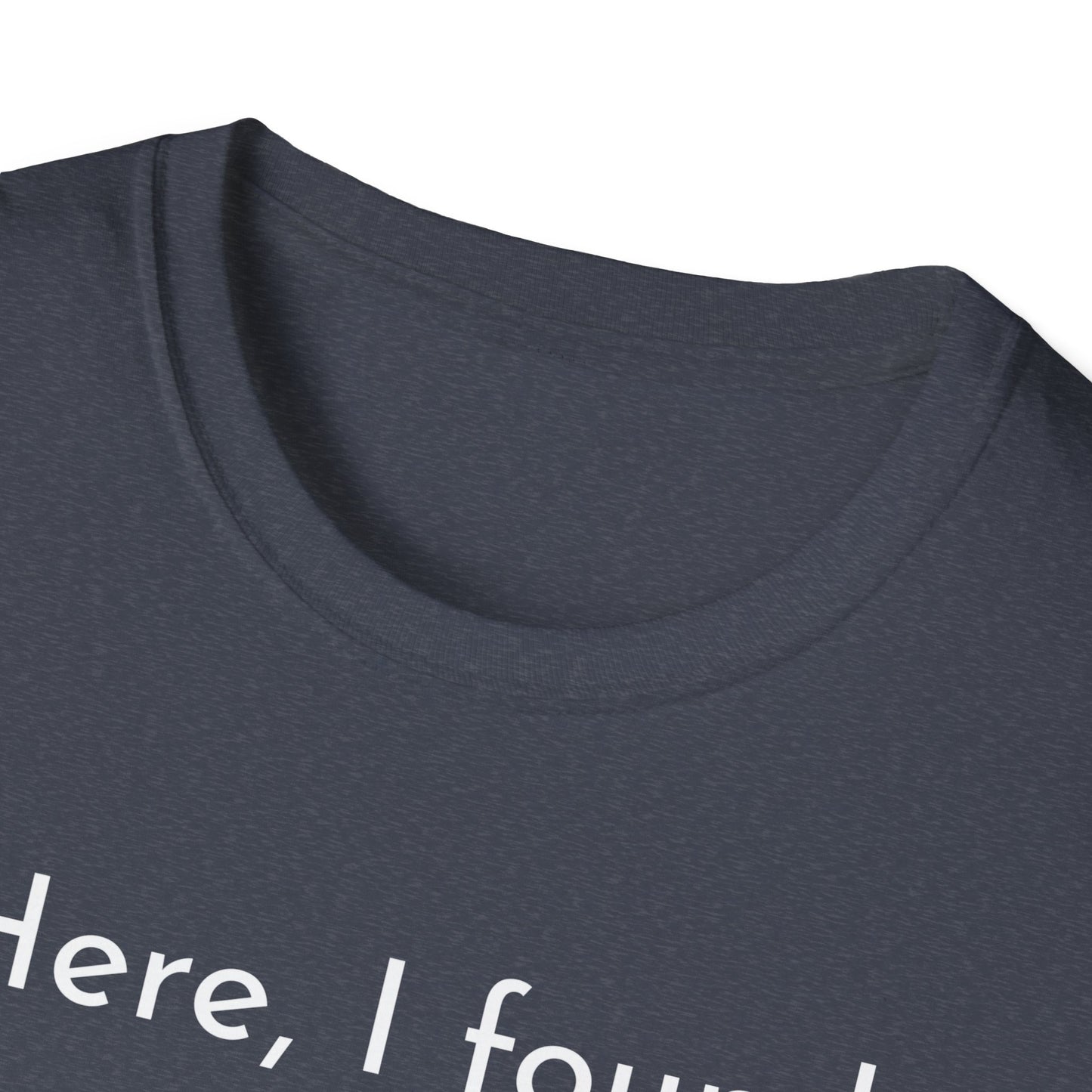 Attention Graphic Unisex Softstyle T-Shirt, Fun Gift, Casual Wear, Statement Tee, Everyday Fashion, Relaxed Fit