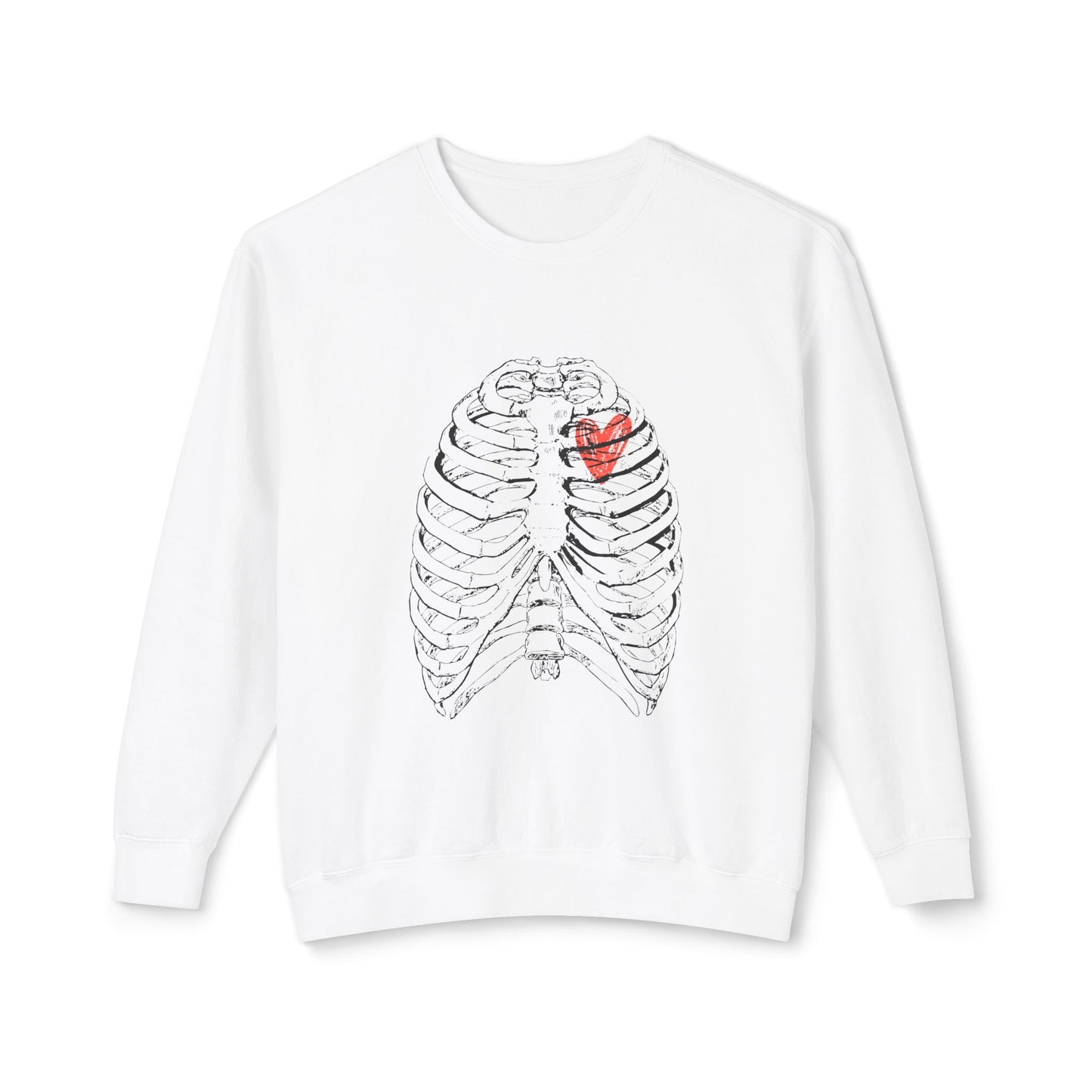 Anatomical Heart Sweatshirt, Unisex Crewneck, Gift for Medical Students, Casual Wear, Fun Graphic Apparel