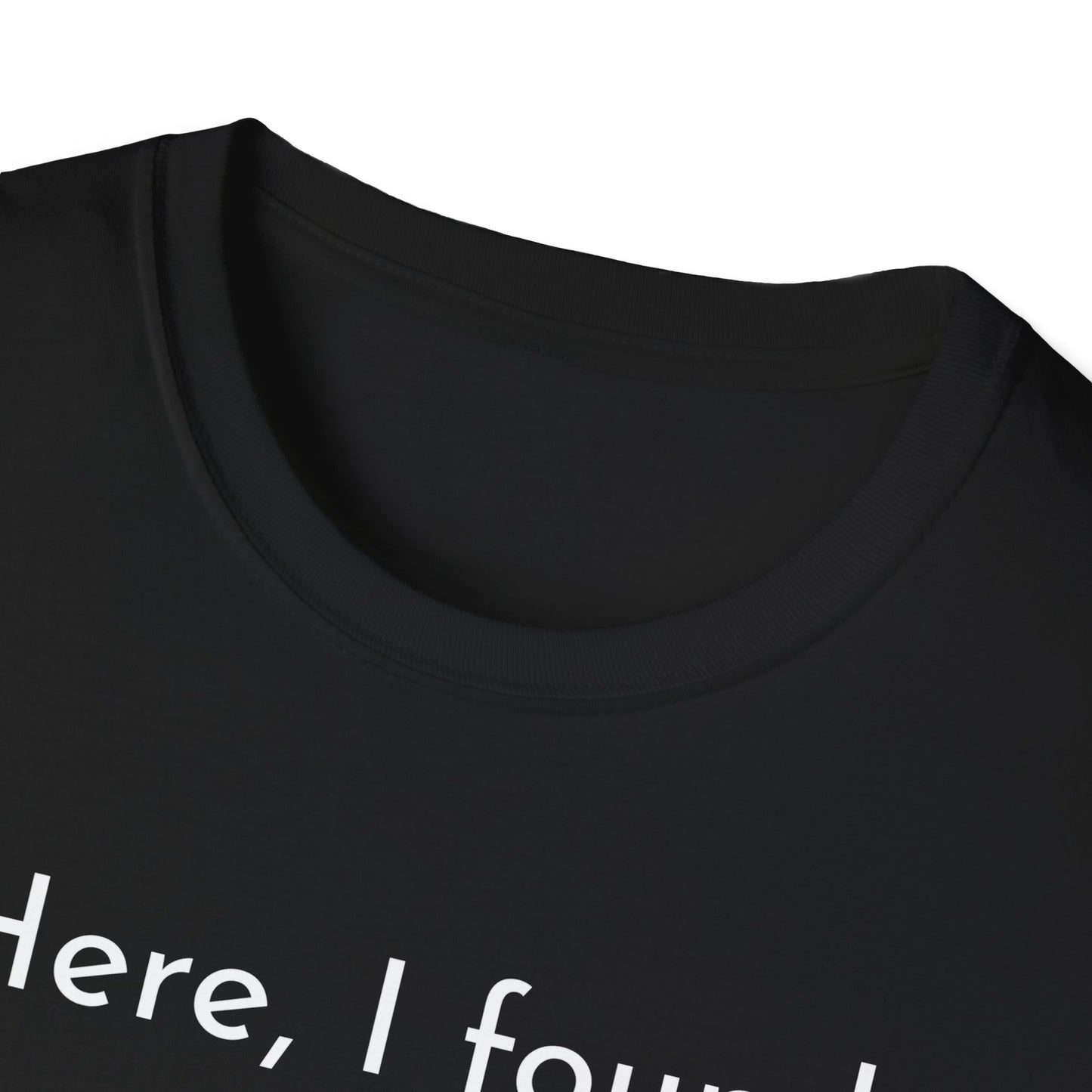 Attention Graphic Unisex Softstyle T-Shirt, Fun Gift, Casual Wear, Statement Tee, Everyday Fashion, Relaxed Fit