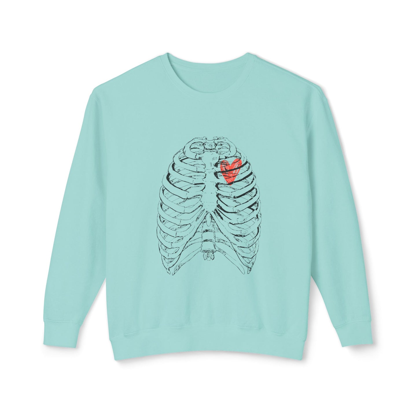 Anatomical Heart Sweatshirt, Unisex Crewneck, Gift for Medical Students, Casual Wear, Fun Graphic Apparel