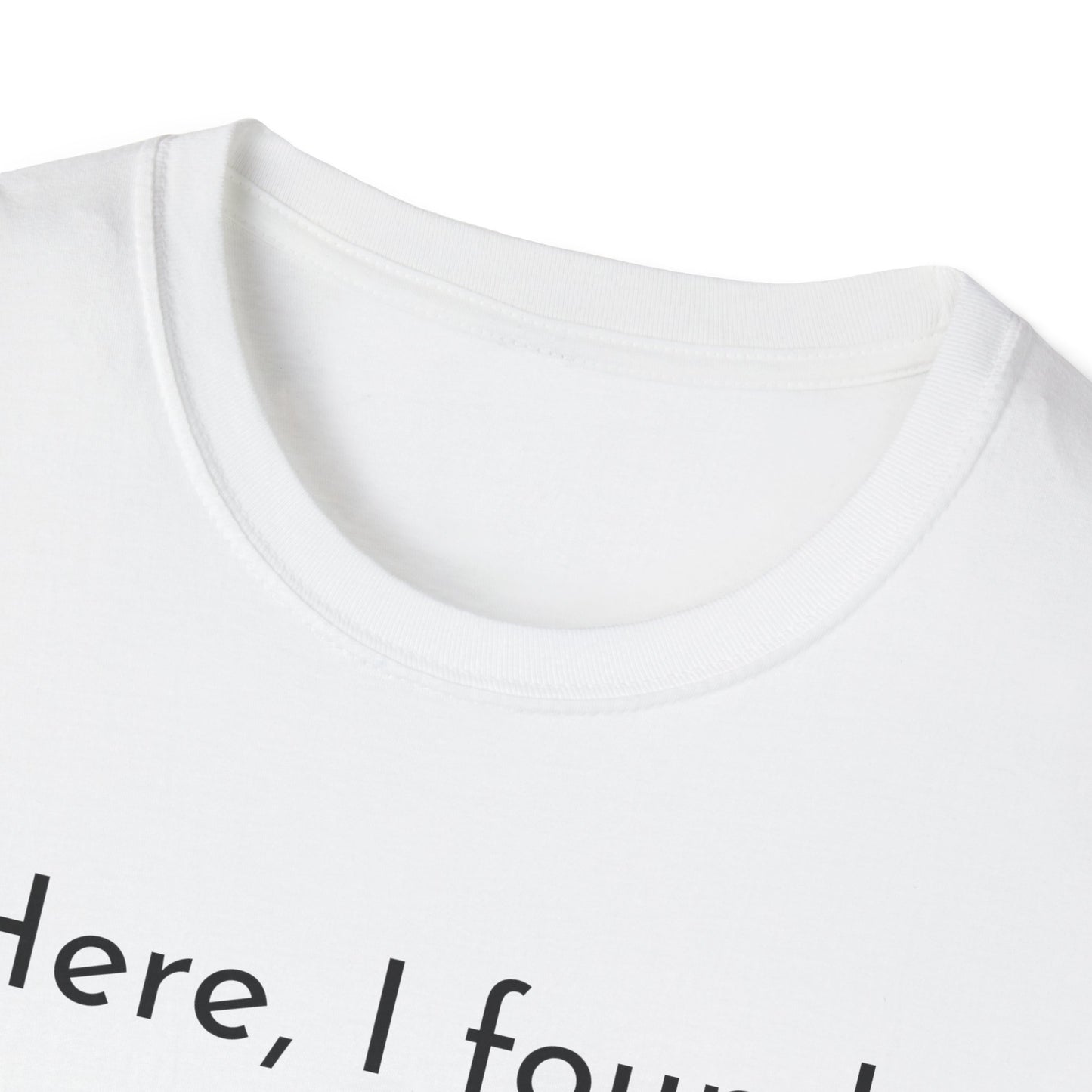 Attention Graphic Unisex Softstyle T-Shirt, Fun Gift, Casual Wear, Statement Tee, Everyday Fashion, Relaxed Fit