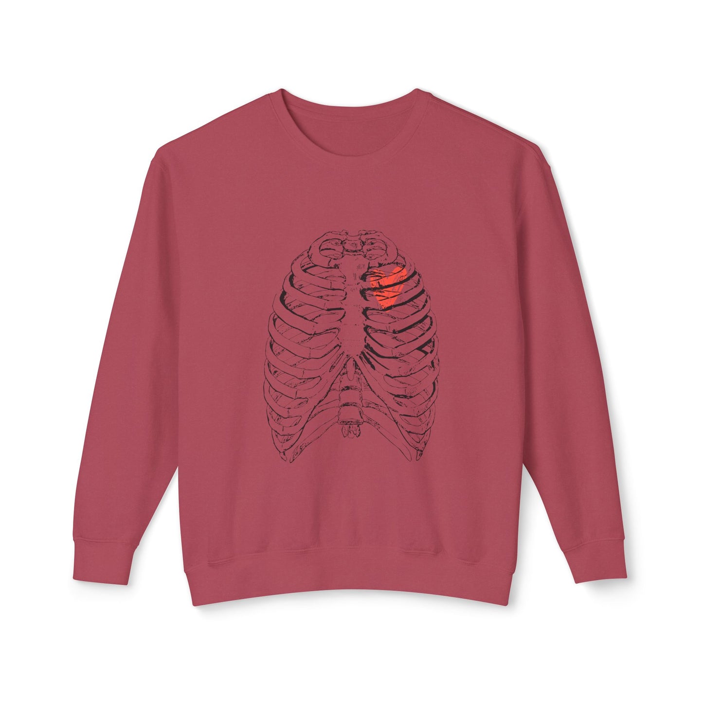 Anatomical Heart Sweatshirt, Unisex Crewneck, Gift for Medical Students, Casual Wear, Fun Graphic Apparel