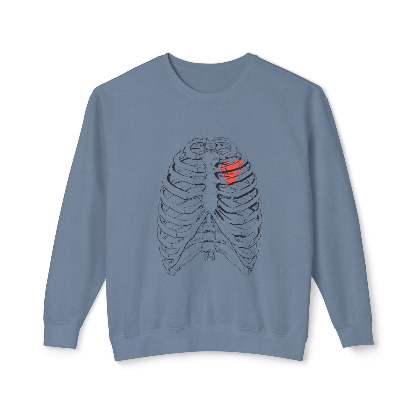 Anatomical Heart Sweatshirt, Unisex Crewneck, Gift for Medical Students, Casual Wear, Fun Graphic Apparel