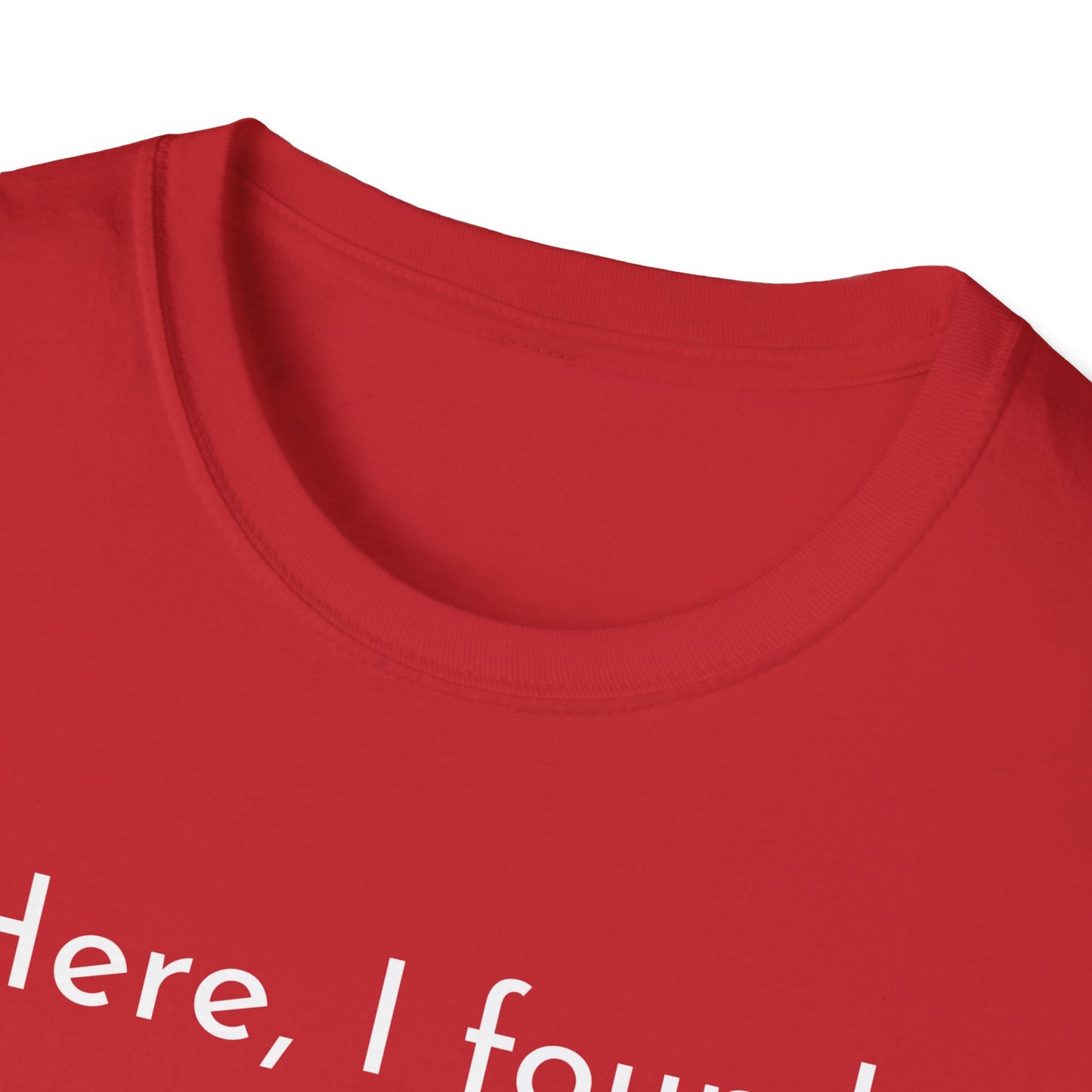 Attention Graphic Unisex Softstyle T-Shirt, Fun Gift, Casual Wear, Statement Tee, Everyday Fashion, Relaxed Fit