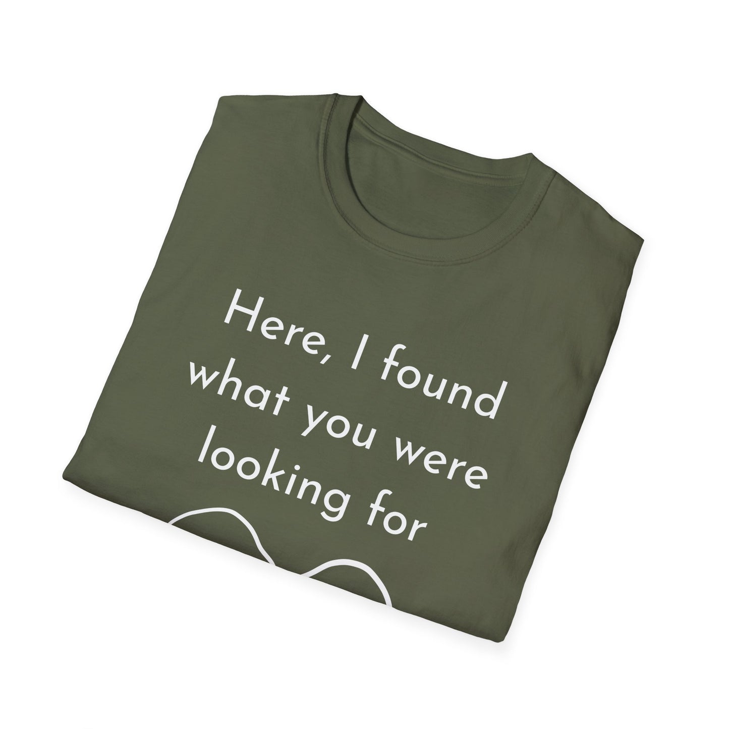 Attention Graphic Unisex Softstyle T-Shirt, Fun Gift, Casual Wear, Statement Tee, Everyday Fashion, Relaxed Fit