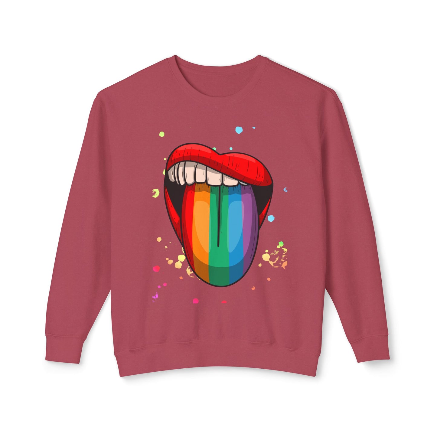 Colorful Graphic Sweatshirt, LGBTQ+ Pride Wear, Artistic Crewneck, Unisex Casual Top, Statement Fashion, Gift for Friends