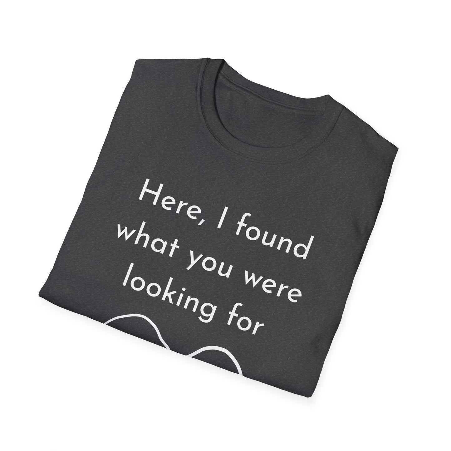 Attention Graphic Unisex Softstyle T-Shirt, Fun Gift, Casual Wear, Statement Tee, Everyday Fashion, Relaxed Fit