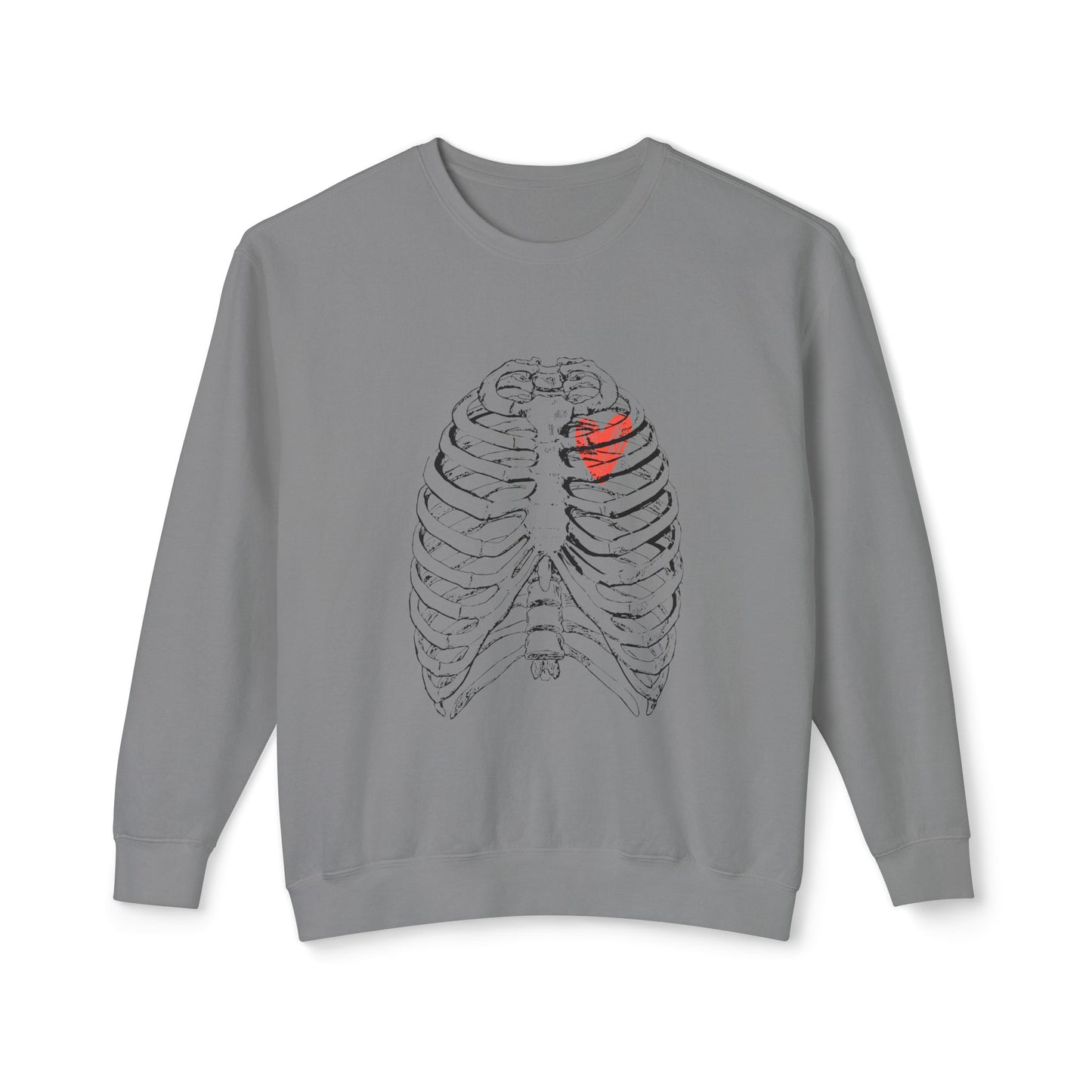 Anatomical Heart Sweatshirt, Unisex Crewneck, Gift for Medical Students, Casual Wear, Fun Graphic Apparel