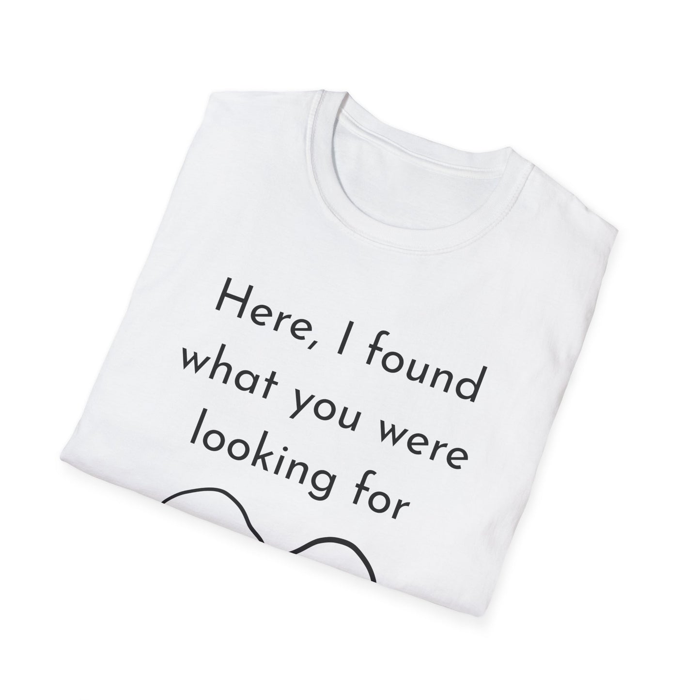 Attention Graphic Unisex Softstyle T-Shirt, Fun Gift, Casual Wear, Statement Tee, Everyday Fashion, Relaxed Fit