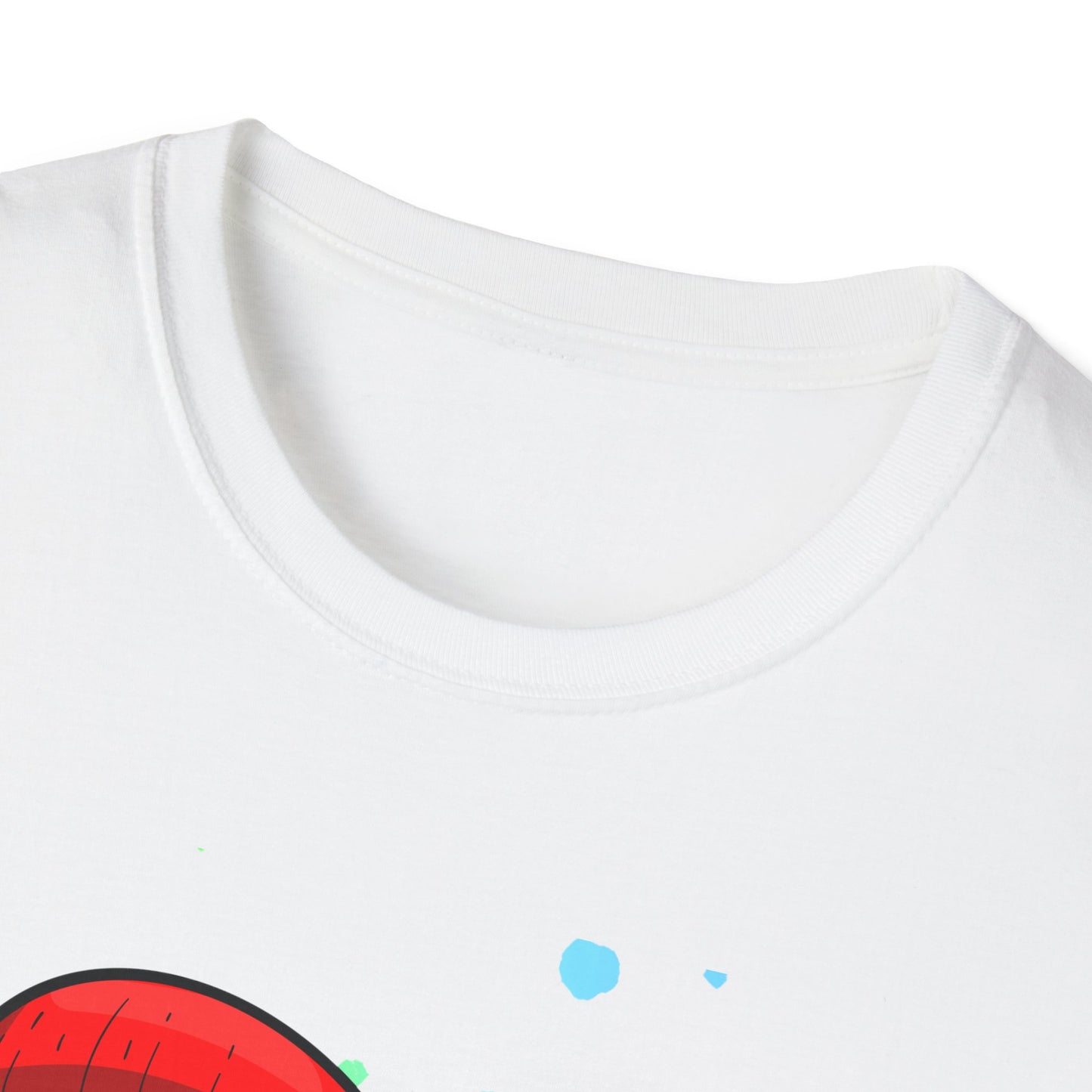 Colorful Rainbow Tongue Unisex Softstyle T-Shirt, LGBTQ Pride Apparel, Casual Wear, Street Style, Gift for Friends