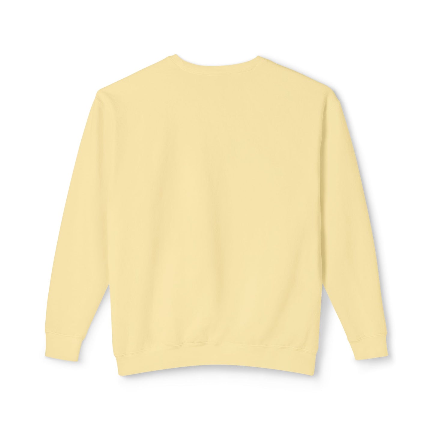 Overworked & Underf***ed Lightweight Crewneck Sweatshirt | Funny Gift for Burnout, Relaxed Apparel, Cozy Casual Wear, Self-Care Day