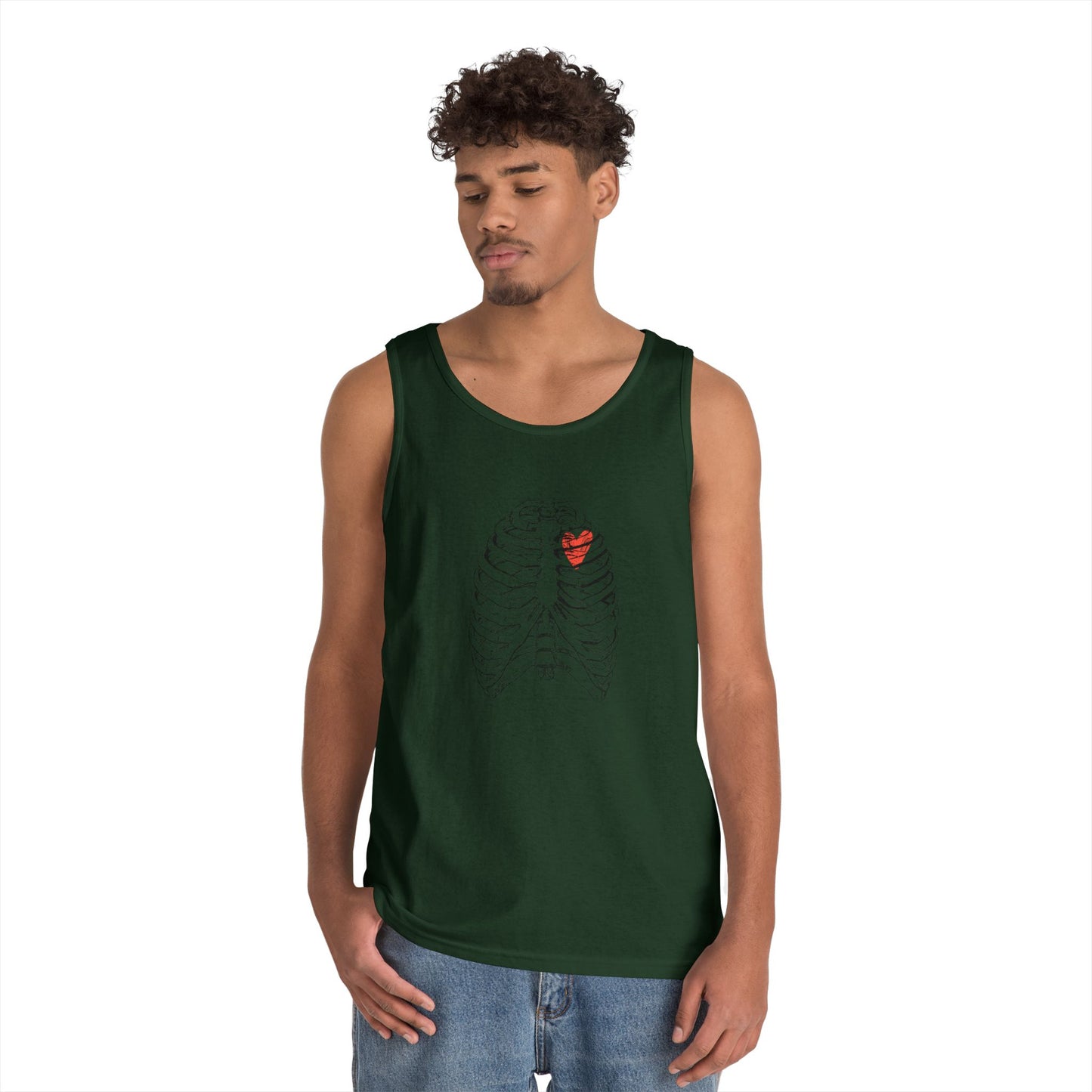 Anatomical Heart Tank Top, Unisex Cotton Tank, Perfect for Fitness or Casual Wear, Great Gift for Med Students, Summer Fashion, Heart [...]
