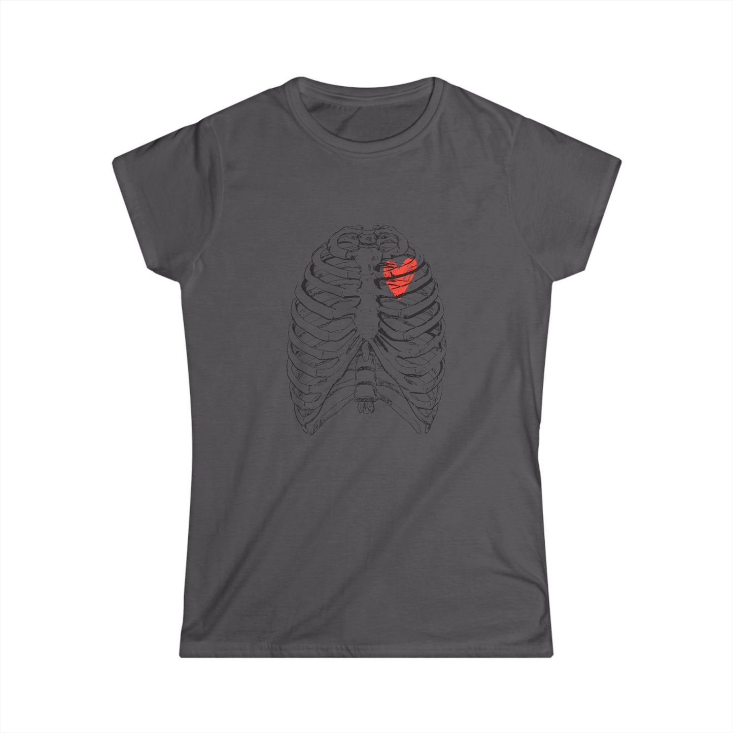 Anatomical Heart Women's Tee, Cute Medical Shirt, Nurse Gift, Valentine’s Day, Heartbeat Graphic Tee, Anatomy Lovers Gift