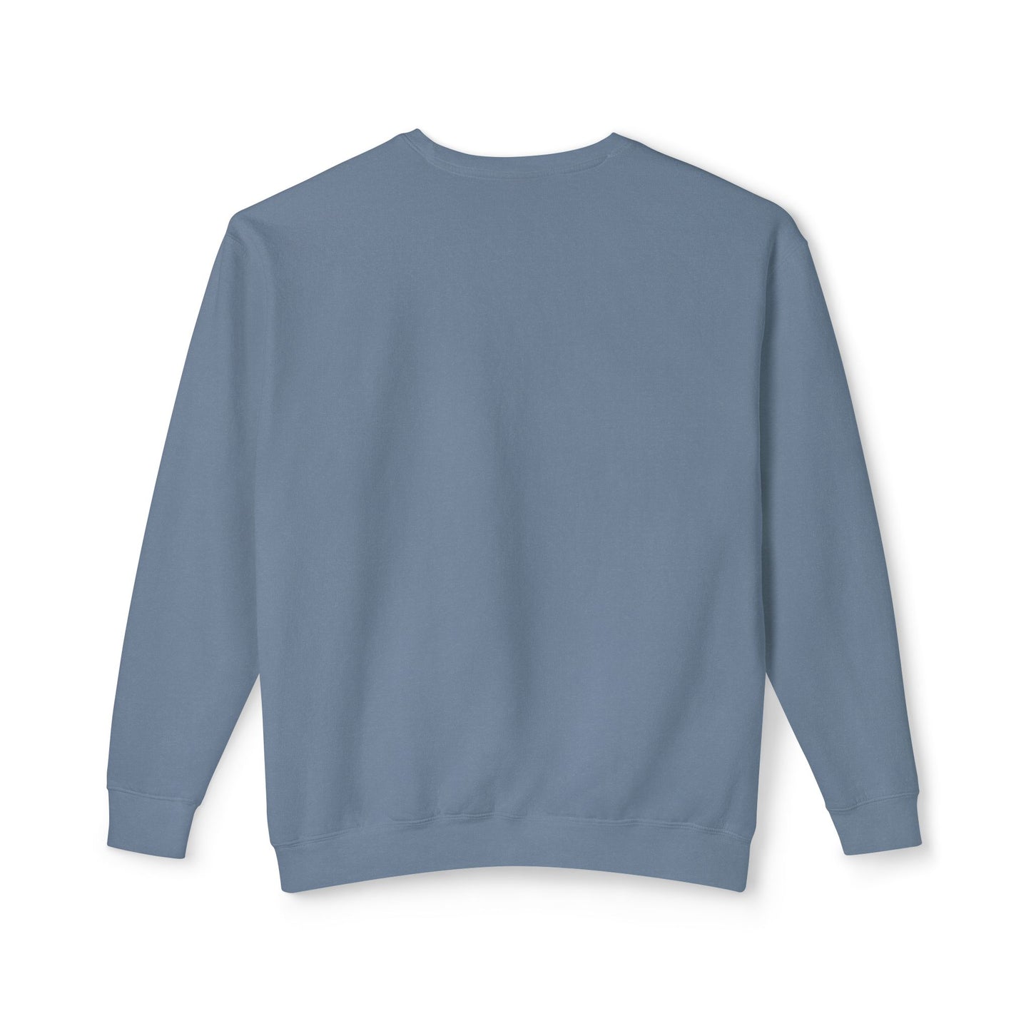 Overworked & Underf***ed Lightweight Crewneck Sweatshirt | Funny Gift for Burnout, Relaxed Apparel, Cozy Casual Wear, Self-Care Day