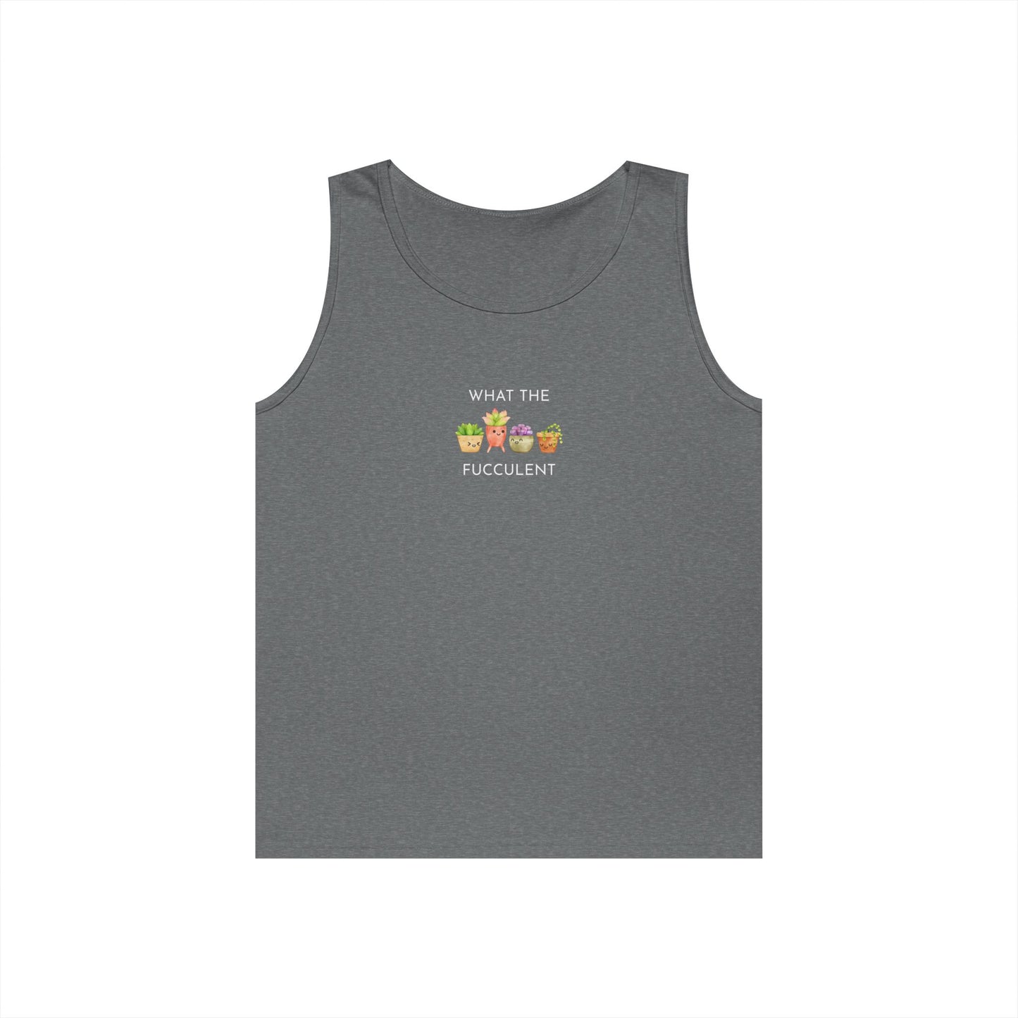 Humorous Unisex Cotton Tank Top - Fun Summer Apparel, Gift for Friends, Casual Wear, Funny Beach Shirt, Laugh-Out-Loud Tank Top