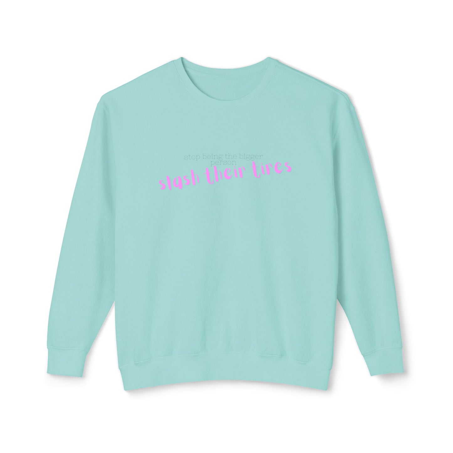 Trendy Unisex Crewneck Sweatshirt with Inspirational Quote