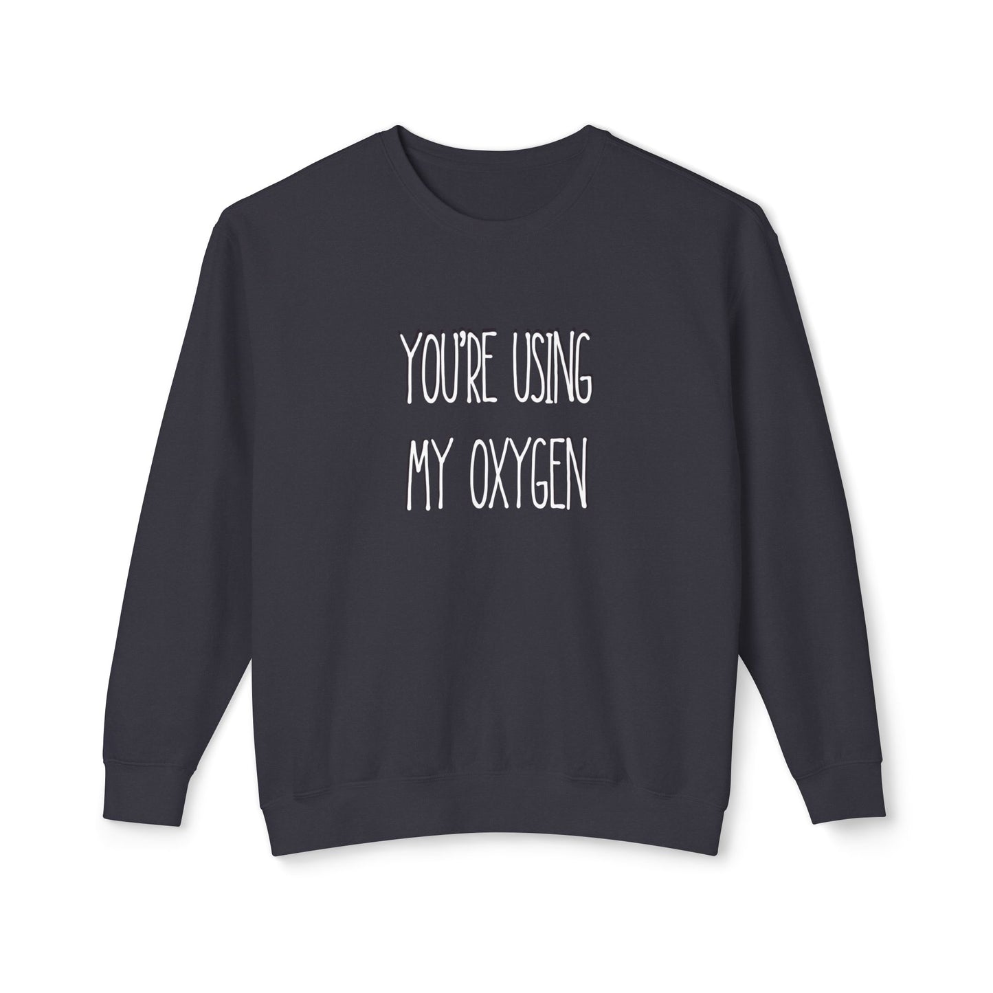 Humorous Unisex Lightweight Crewneck Sweatshirt - Perfect Gift for Friends, Cozy Fall Days, Casual Outfits, Relaxing at Home, Funny [...]
