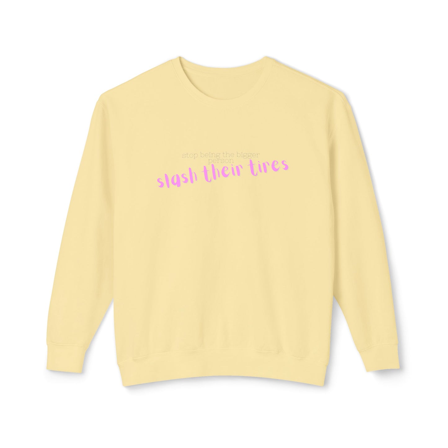 Trendy Unisex Crewneck Sweatshirt with Inspirational Quote