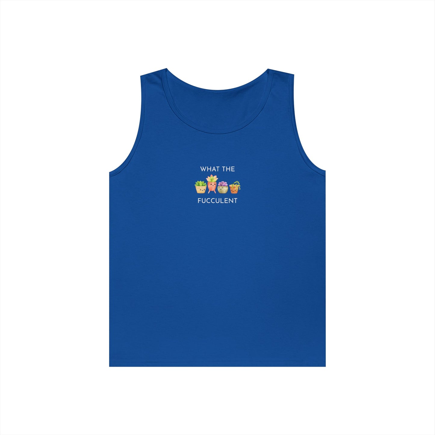 Humorous Unisex Cotton Tank Top - Fun Summer Apparel, Gift for Friends, Casual Wear, Funny Beach Shirt, Laugh-Out-Loud Tank Top