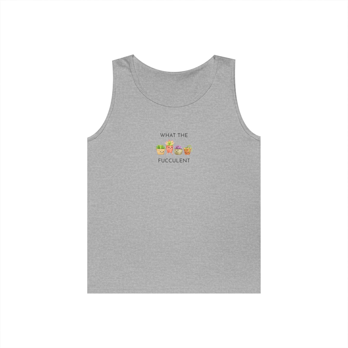 Humorous Unisex Cotton Tank Top - Fun Summer Apparel, Gift for Friends, Casual Wear, Funny Beach Shirt, Laugh-Out-Loud Tank Top
