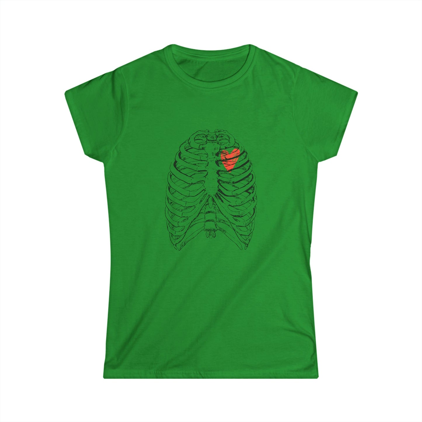 Anatomical Heart Women's Tee, Cute Medical Shirt, Nurse Gift, Valentine’s Day, Heartbeat Graphic Tee, Anatomy Lovers Gift