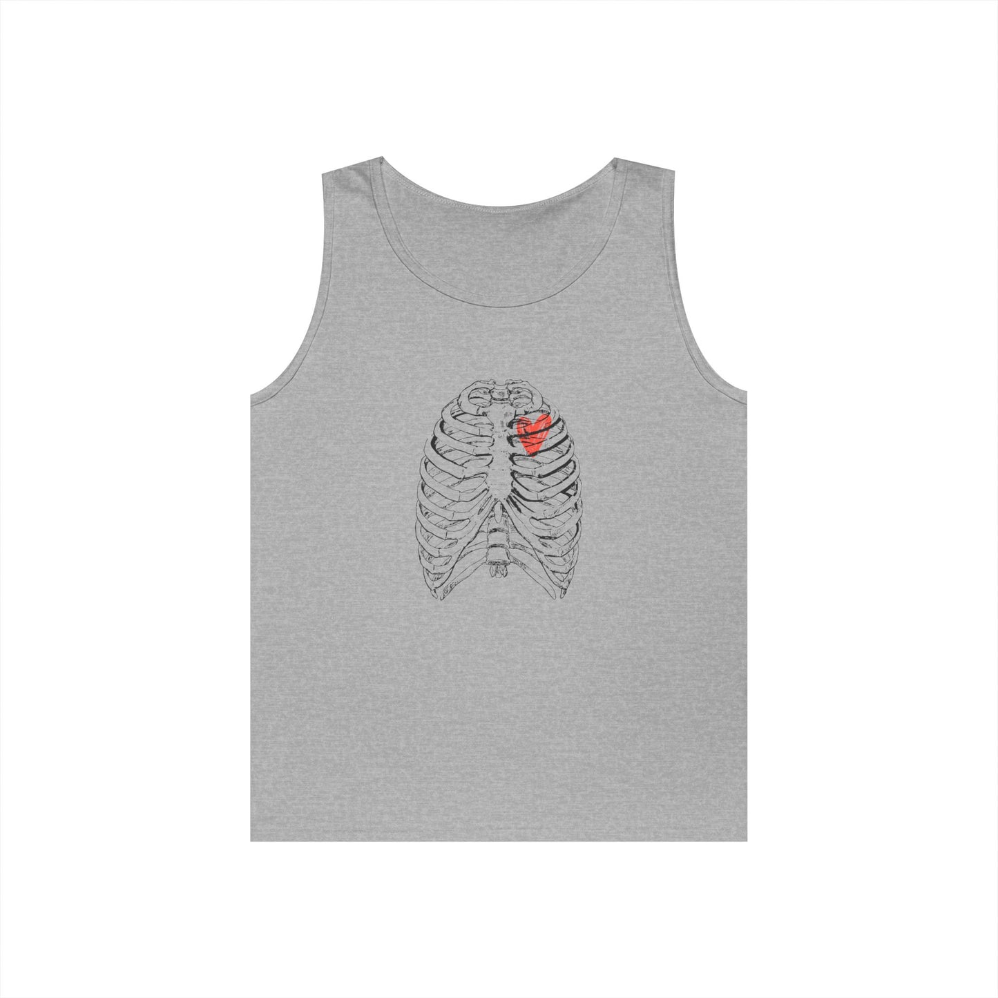 Anatomical Heart Tank Top, Unisex Cotton Tank, Perfect for Fitness or Casual Wear, Great Gift for Med Students, Summer Fashion, Heart [...]