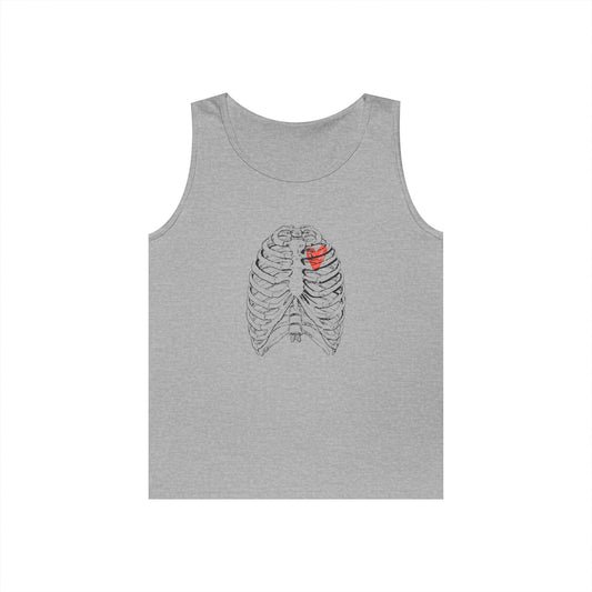 Anatomical Heart Tank Top, Unisex Cotton Tank, Perfect for Fitness or Casual Wear, Great Gift for Med Students, Summer Fashion, Heart [...]