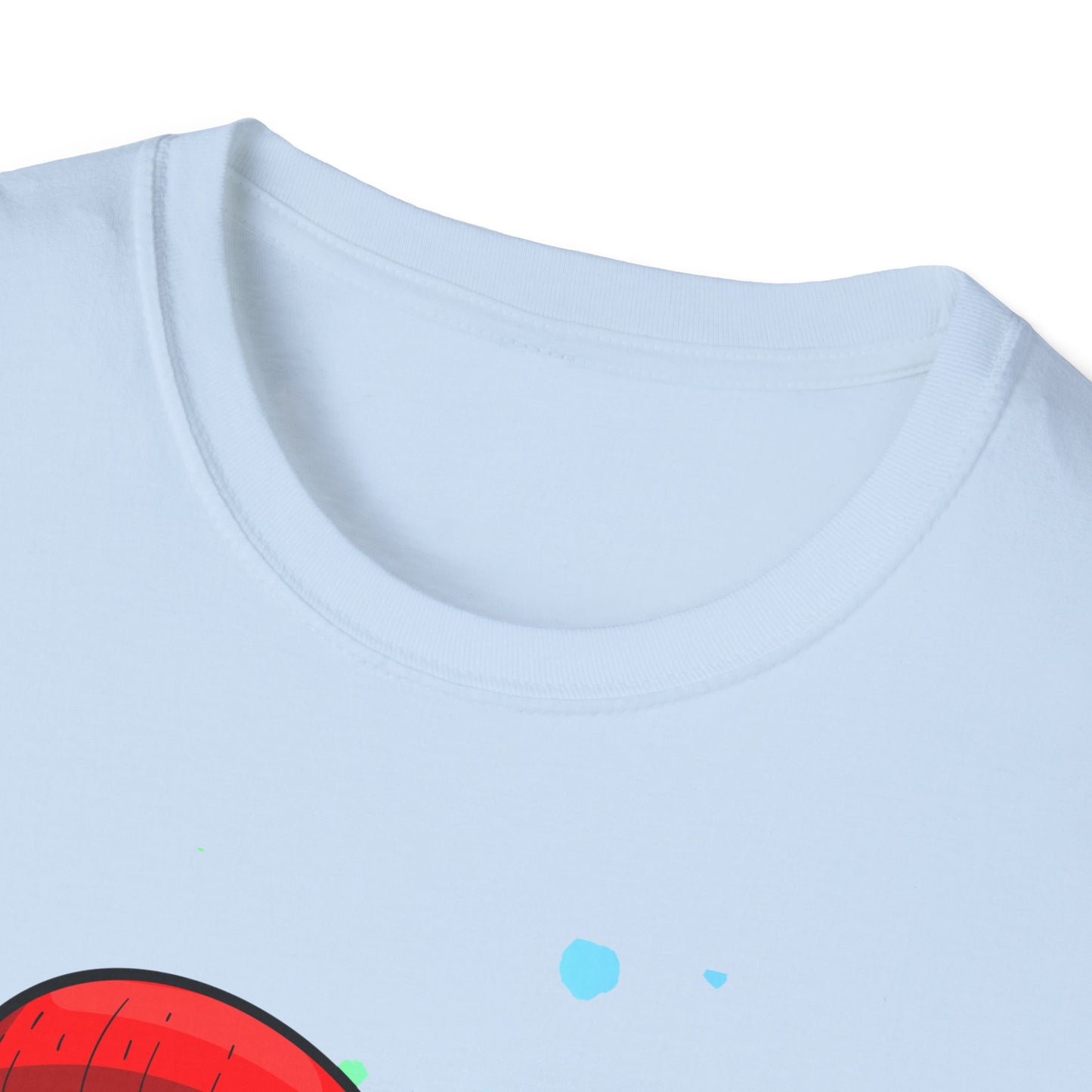 Colorful Rainbow Tongue Unisex Softstyle T-Shirt, LGBTQ Pride Apparel, Casual Wear, Street Style, Gift for Friends