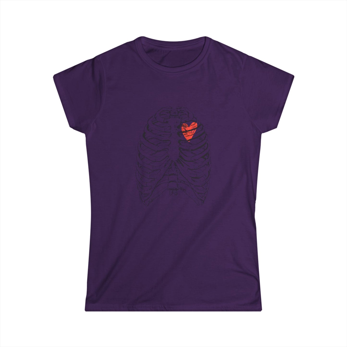 Anatomical Heart Women's Tee, Cute Medical Shirt, Nurse Gift, Valentine’s Day, Heartbeat Graphic Tee, Anatomy Lovers Gift