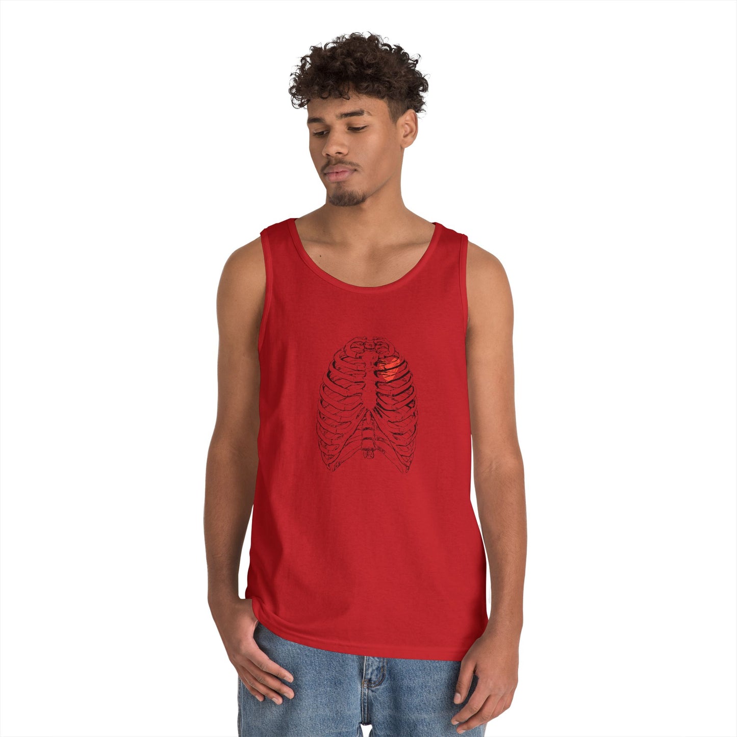Anatomical Heart Tank Top, Unisex Cotton Tank, Perfect for Fitness or Casual Wear, Great Gift for Med Students, Summer Fashion, Heart [...]