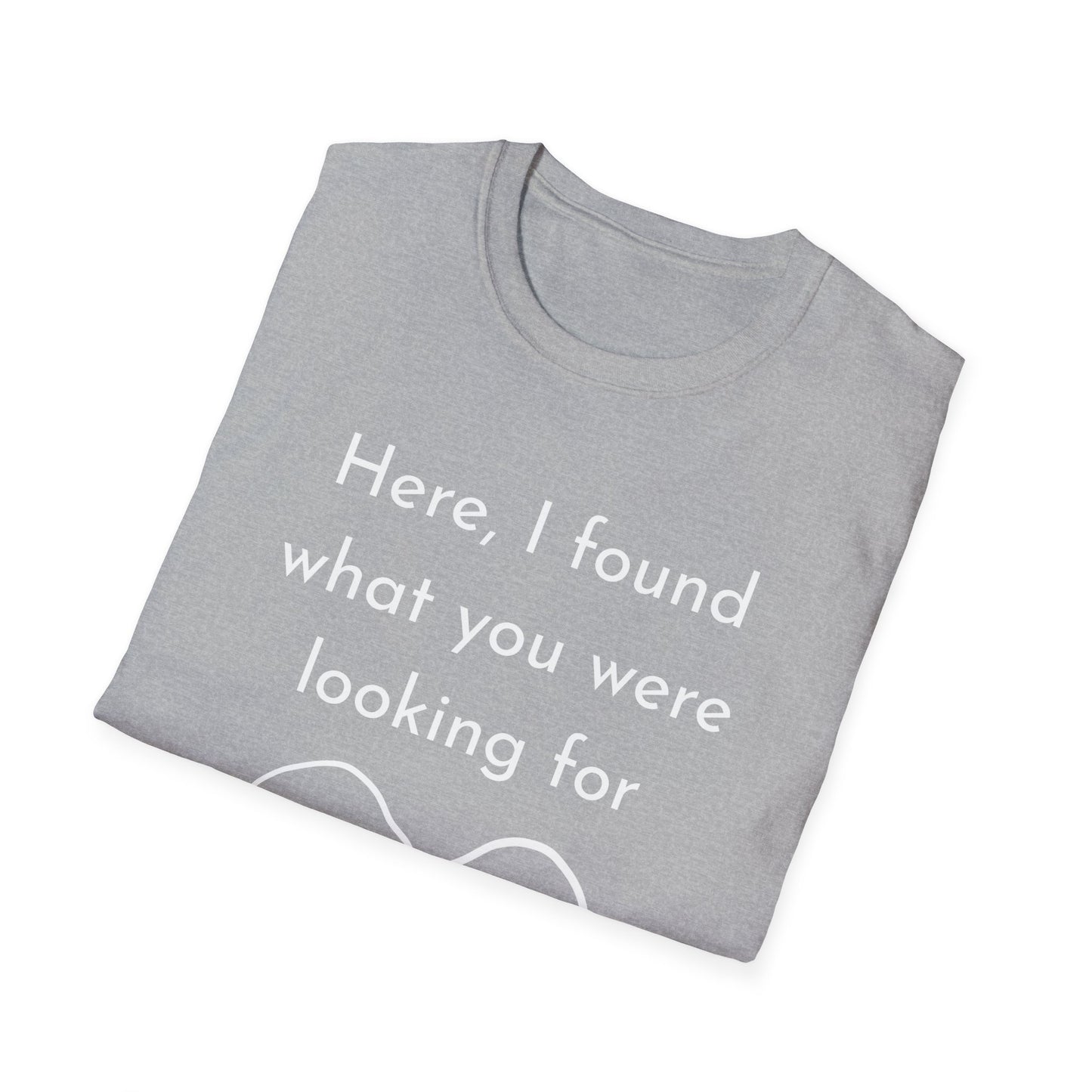 Attention Graphic Unisex Softstyle T-Shirt, Fun Gift, Casual Wear, Statement Tee, Everyday Fashion, Relaxed Fit
