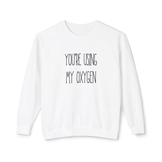 Humorous Unisex Lightweight Crewneck Sweatshirt - Perfect Gift for Friends, Cozy Fall Days, Casual Outfits, Relaxing at Home, Funny [...]