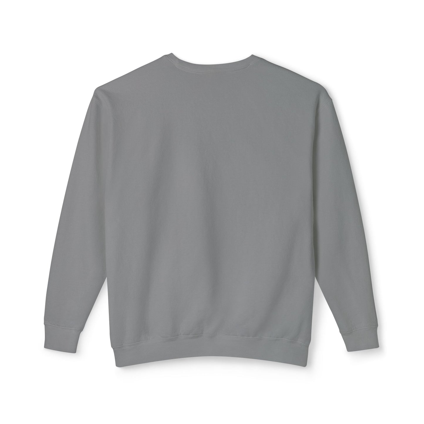 Overworked & Underf***ed Lightweight Crewneck Sweatshirt | Funny Gift for Burnout, Relaxed Apparel, Cozy Casual Wear, Self-Care Day