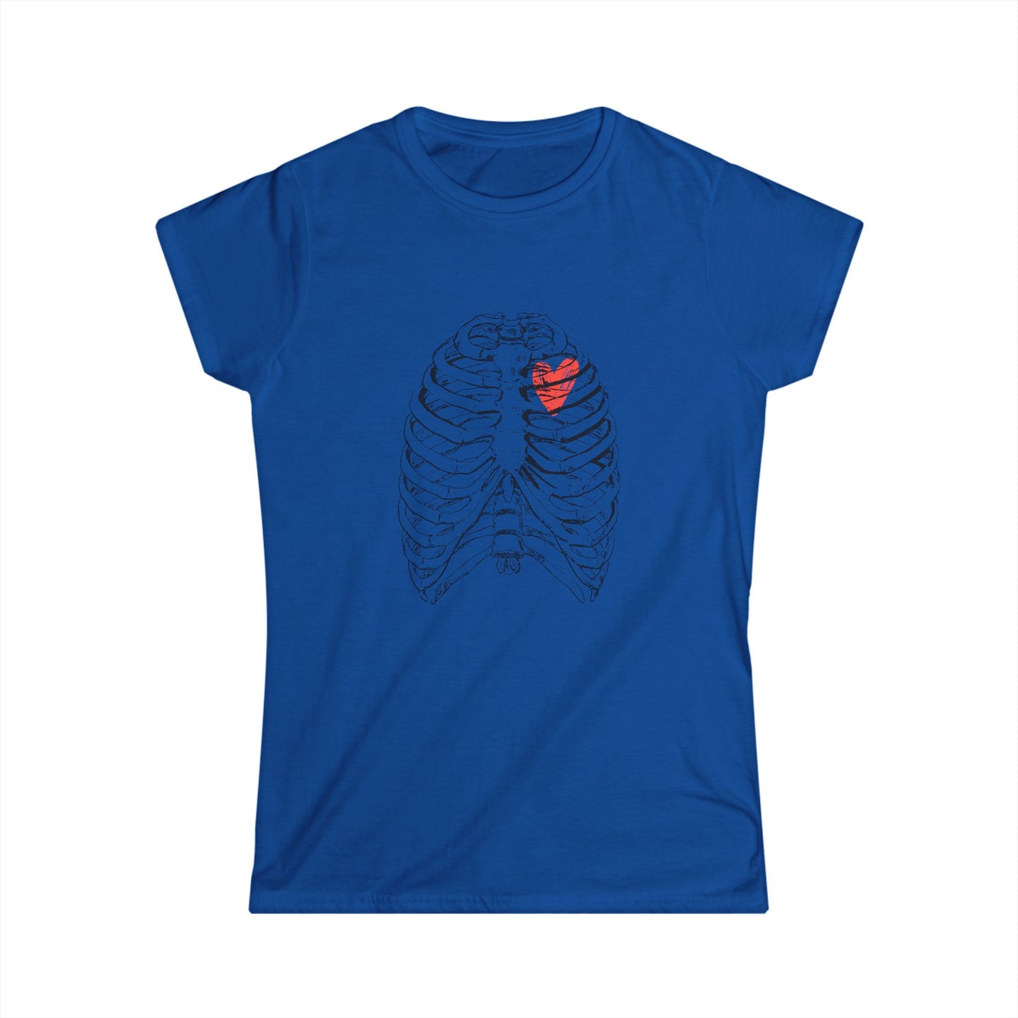 Anatomical Heart Women's Tee, Cute Medical Shirt, Nurse Gift, Valentine’s Day, Heartbeat Graphic Tee, Anatomy Lovers Gift