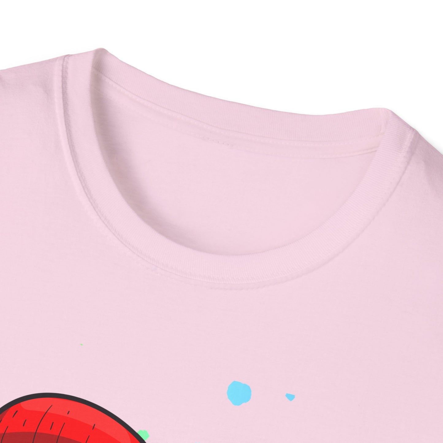 Colorful Rainbow Tongue Unisex Softstyle T-Shirt, LGBTQ Pride Apparel, Casual Wear, Street Style, Gift for Friends