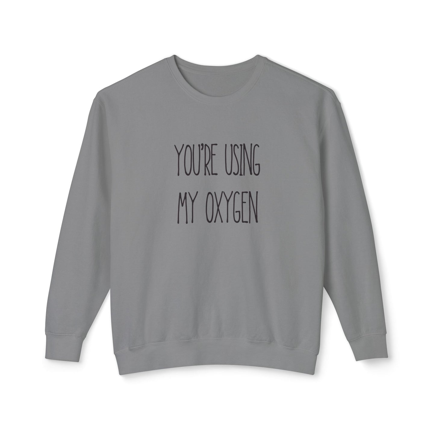Humorous Unisex Lightweight Crewneck Sweatshirt - Perfect Gift for Friends, Cozy Fall Days, Casual Outfits, Relaxing at Home, Funny [...]