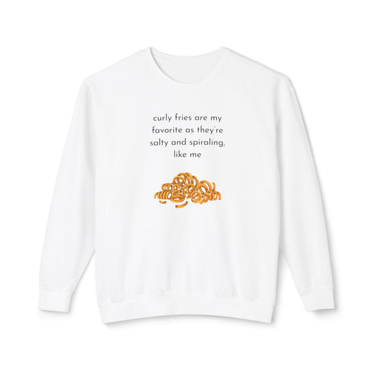 Culinary Humor Sweatshirt, Funny Gift, Foodie Apparel, Kitchen Lover, Cozy Casual Wear, Unique Sweatshirt