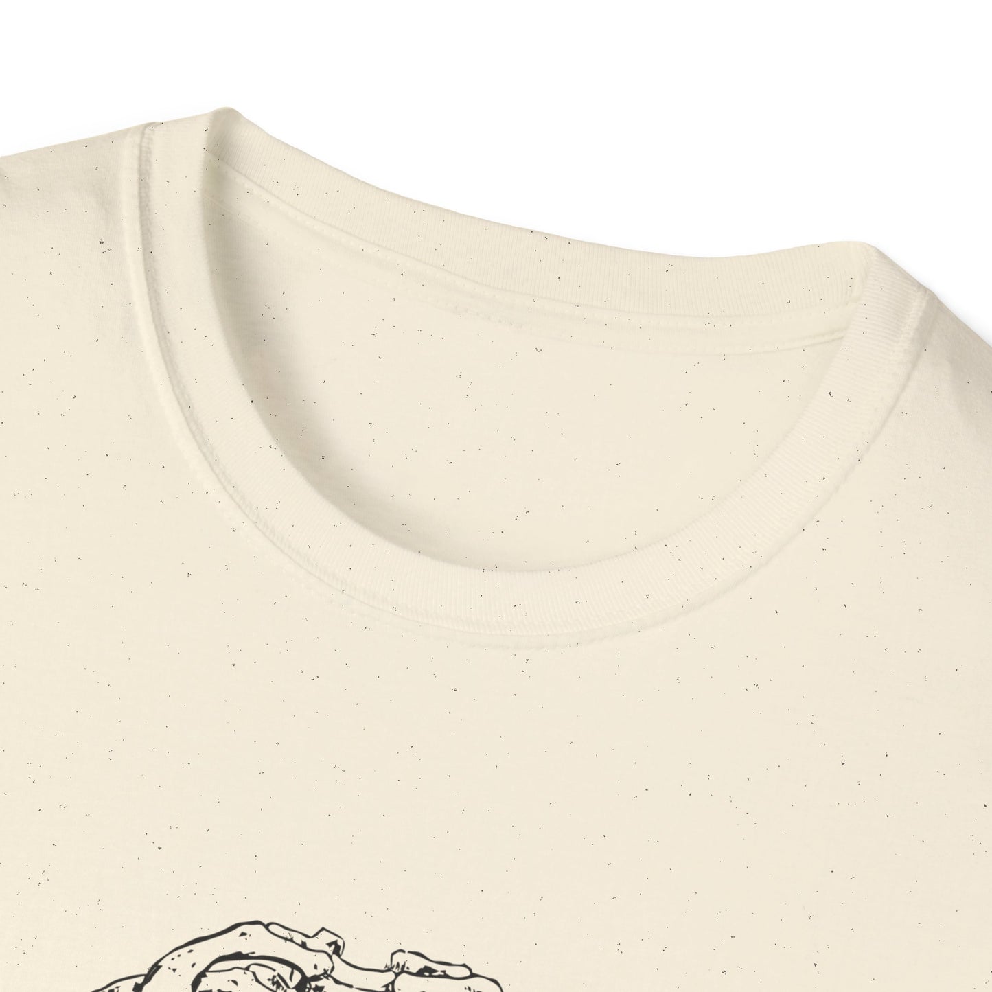 Heart in Ribcage Unisex Softstyle T-Shirt, Anatomy Tee, Heartbeat Shirt, Science Lover Gift, Unique Graphic Tee