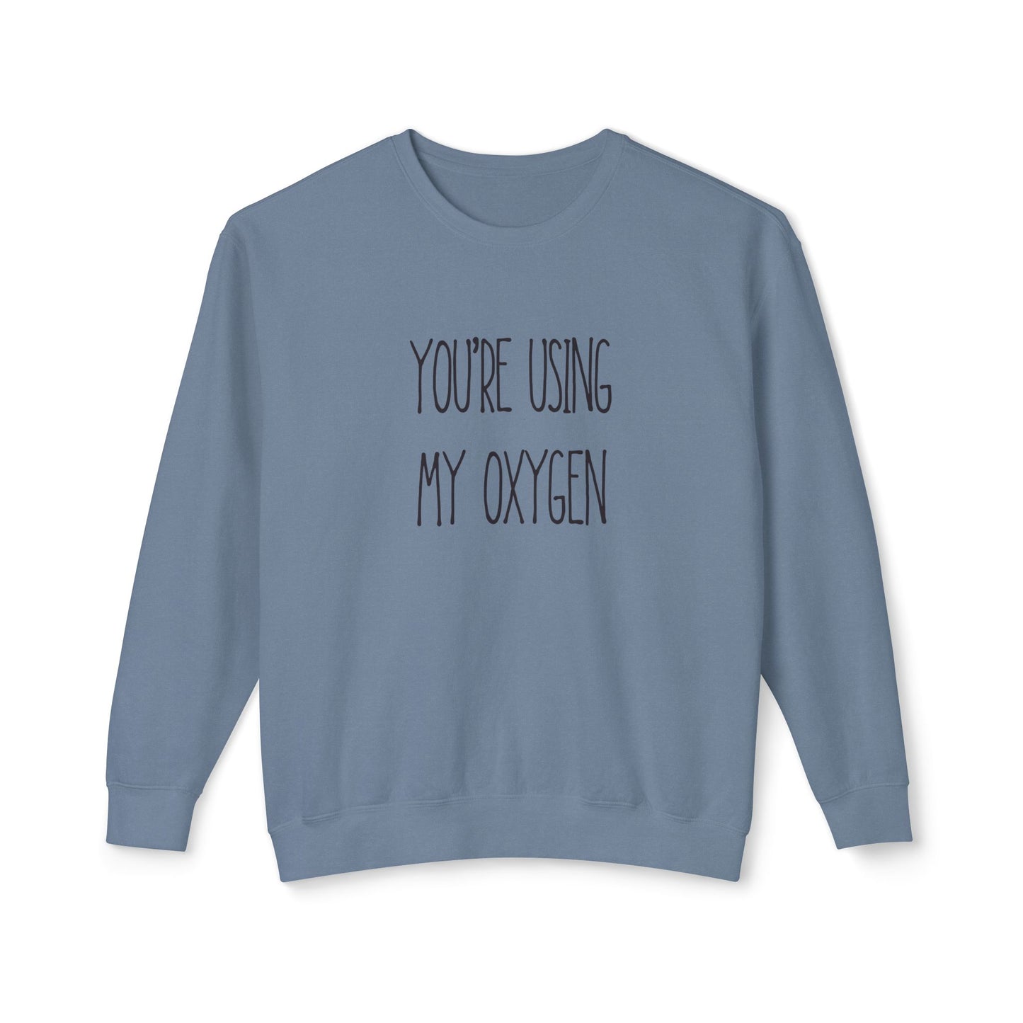 Humorous Unisex Lightweight Crewneck Sweatshirt - Perfect Gift for Friends, Cozy Fall Days, Casual Outfits, Relaxing at Home, Funny [...]