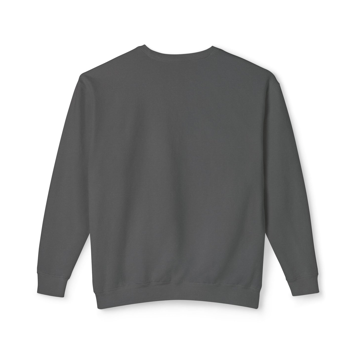 Overworked & Underf***ed Lightweight Crewneck Sweatshirt | Funny Gift for Burnout, Relaxed Apparel, Cozy Casual Wear, Self-Care Day