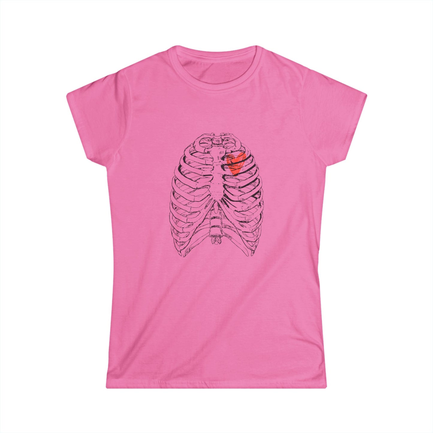 Anatomical Heart Women's Tee, Cute Medical Shirt, Nurse Gift, Valentine’s Day, Heartbeat Graphic Tee, Anatomy Lovers Gift
