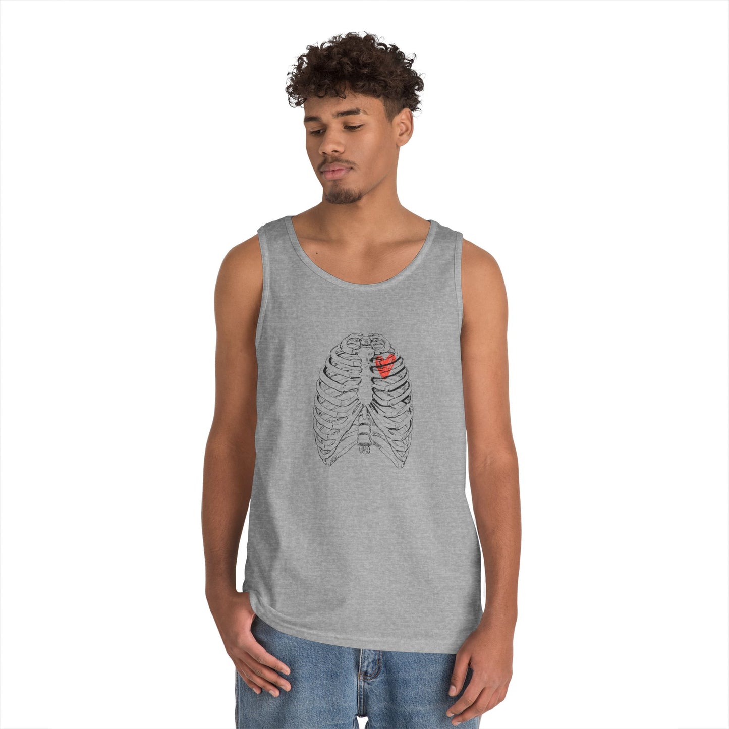 Anatomical Heart Tank Top, Unisex Cotton Tank, Perfect for Fitness or Casual Wear, Great Gift for Med Students, Summer Fashion, Heart [...]