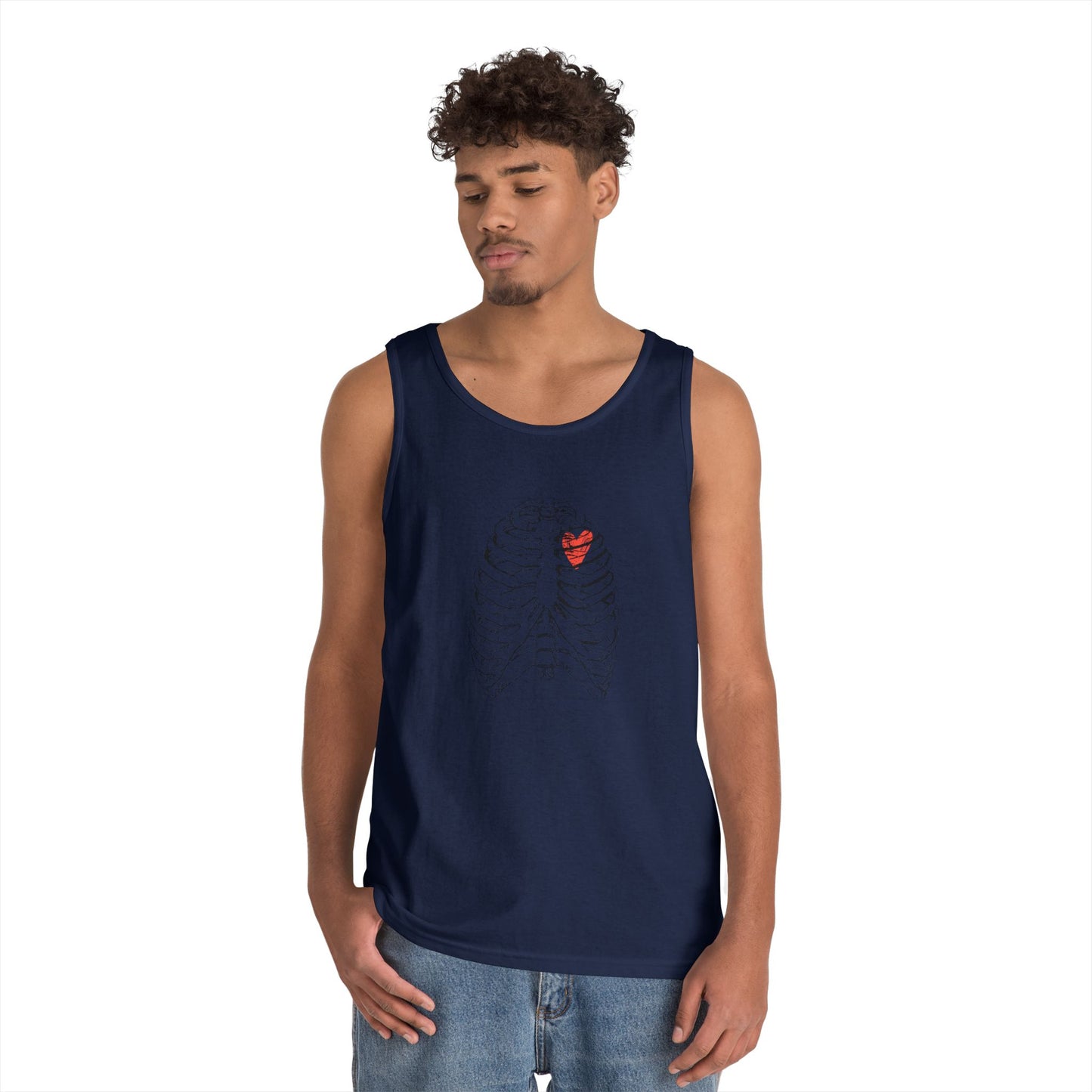 Anatomical Heart Tank Top, Unisex Cotton Tank, Perfect for Fitness or Casual Wear, Great Gift for Med Students, Summer Fashion, Heart [...]