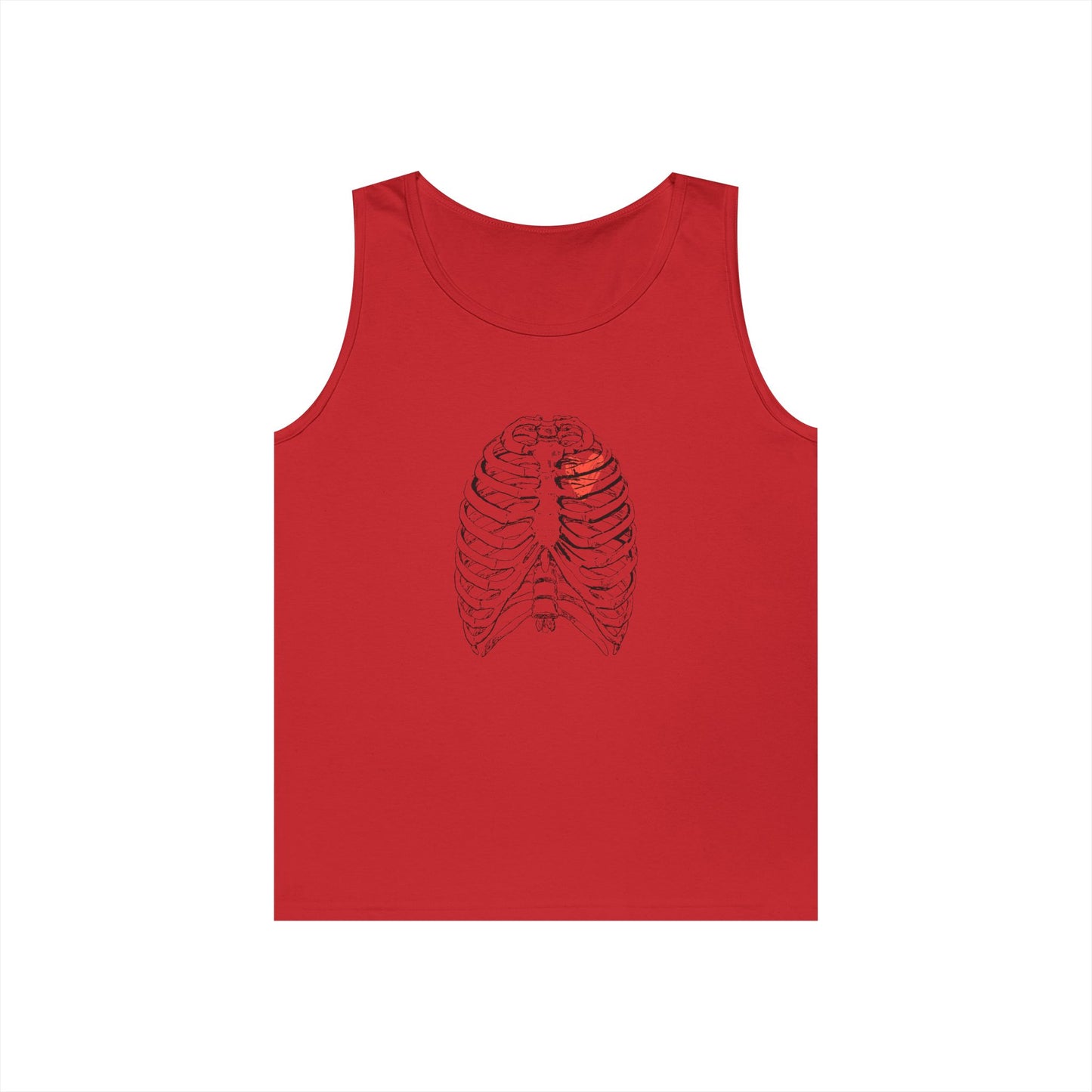 Anatomical Heart Tank Top, Unisex Cotton Tank, Perfect for Fitness or Casual Wear, Great Gift for Med Students, Summer Fashion, Heart [...]