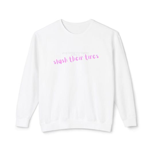 Trendy Unisex Crewneck Sweatshirt with Inspirational Quote
