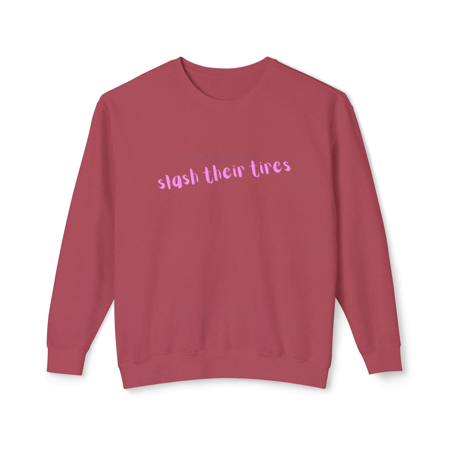 Trendy Unisex Crewneck Sweatshirt with Inspirational Quote