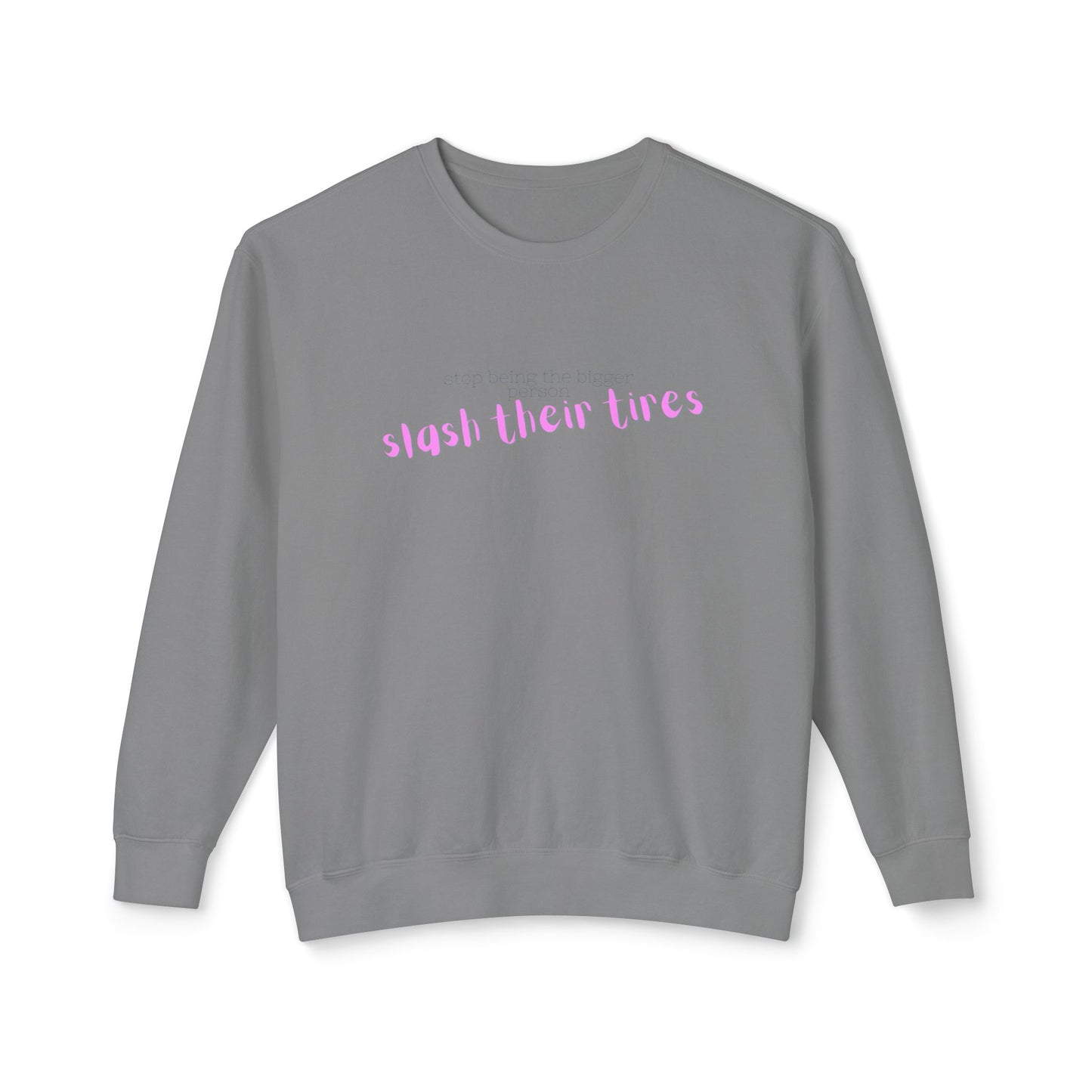 Trendy Unisex Crewneck Sweatshirt with Inspirational Quote