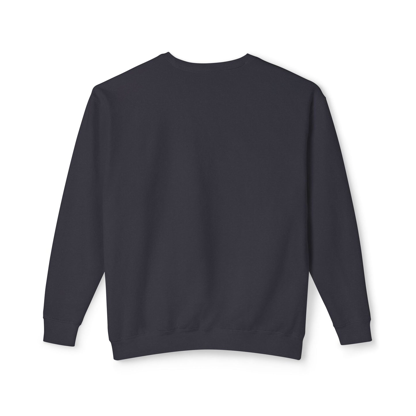Overworked & Underf***ed Lightweight Crewneck Sweatshirt | Funny Gift for Burnout, Relaxed Apparel, Cozy Casual Wear, Self-Care Day