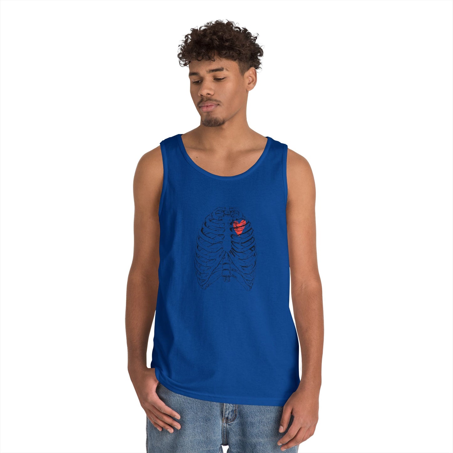 Anatomical Heart Tank Top, Unisex Cotton Tank, Perfect for Fitness or Casual Wear, Great Gift for Med Students, Summer Fashion, Heart [...]