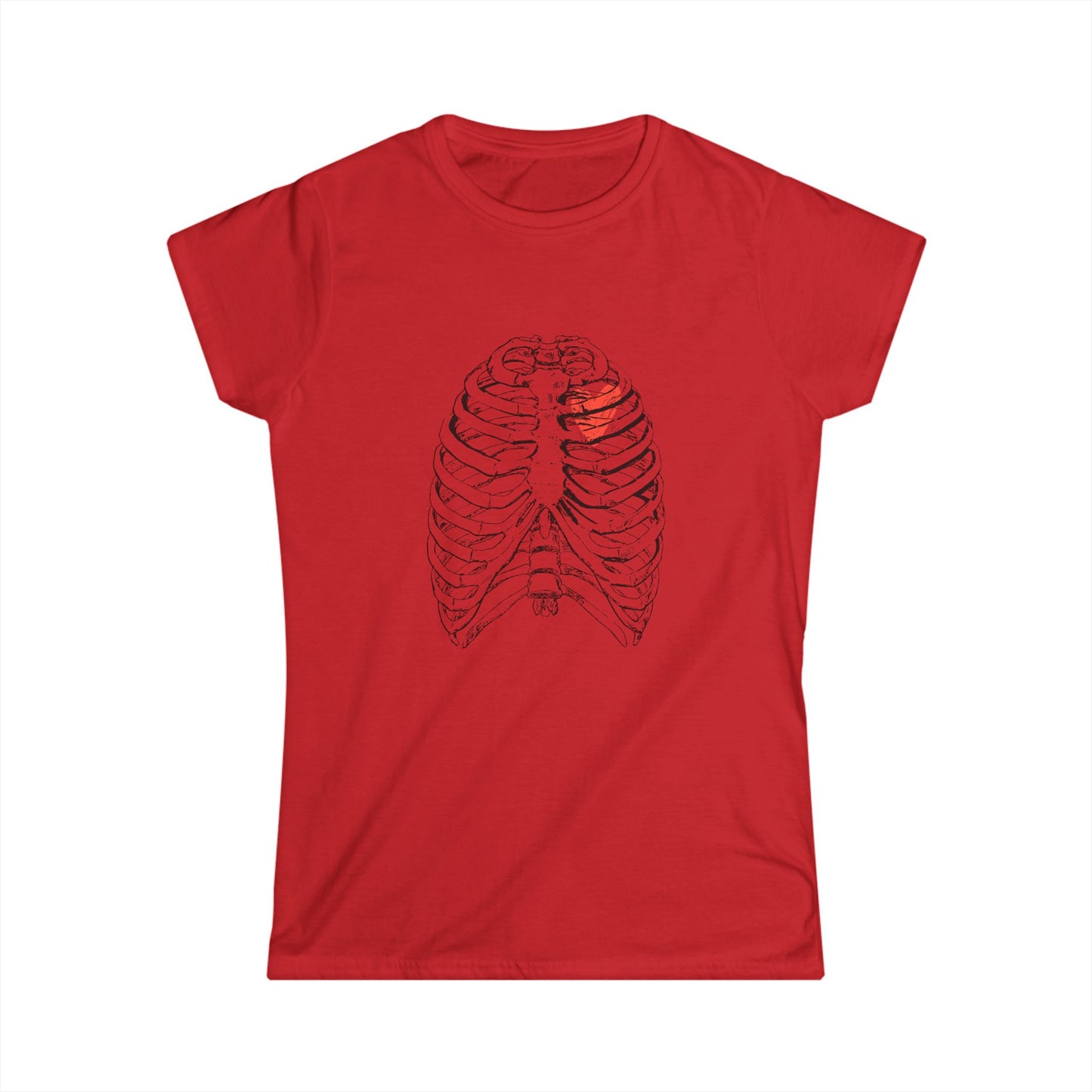 Anatomical Heart Women's Tee, Cute Medical Shirt, Nurse Gift, Valentine’s Day, Heartbeat Graphic Tee, Anatomy Lovers Gift